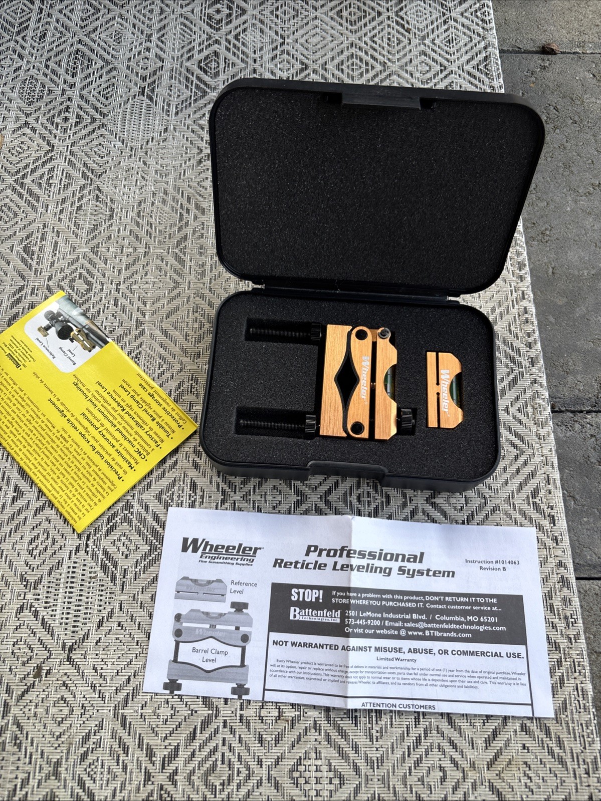 Wheeler Engineering Professional Reticle Leveling System For Scope Alignment