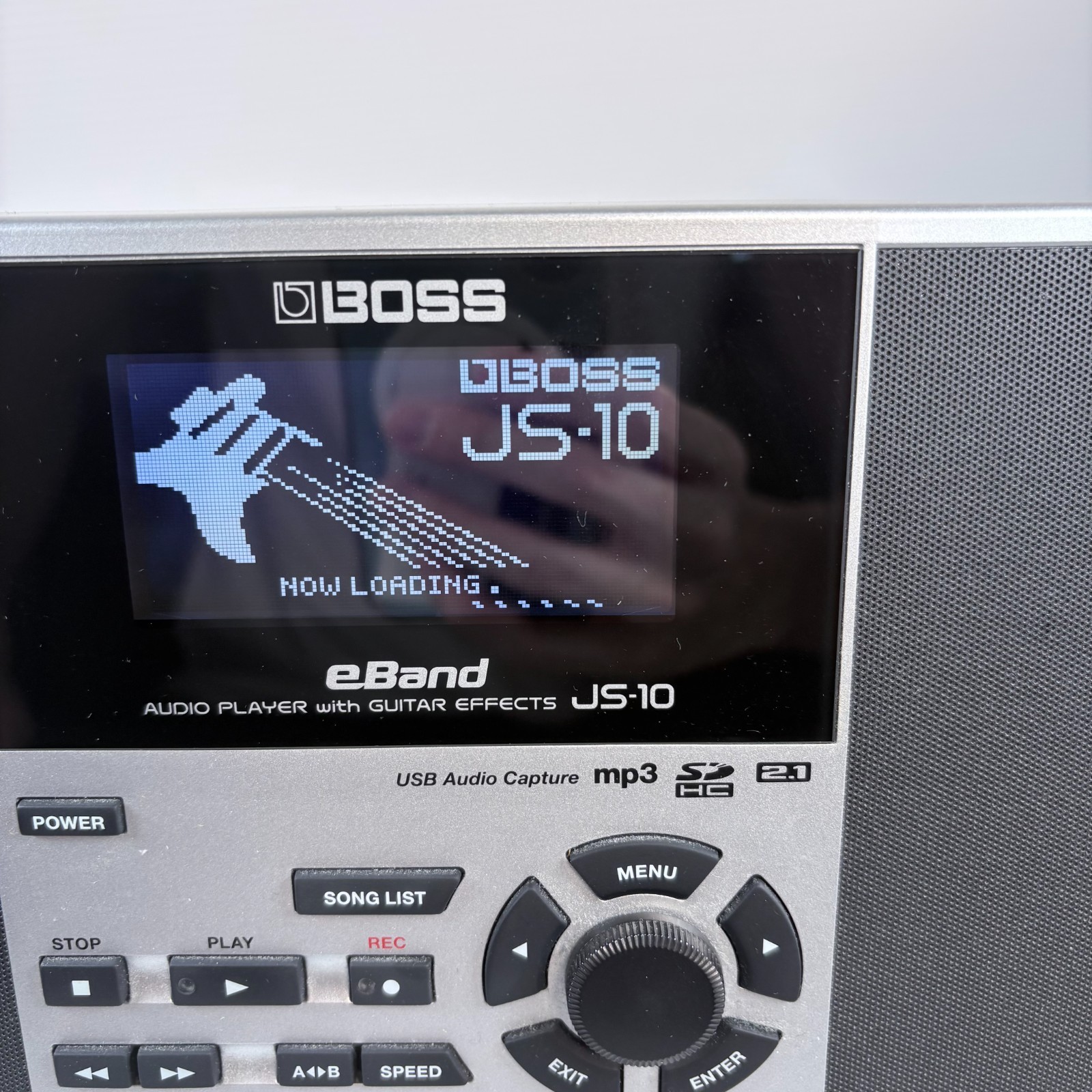 BOSS JS-10 Guitar Effects Processor Audio Player Recorder Used Tested
