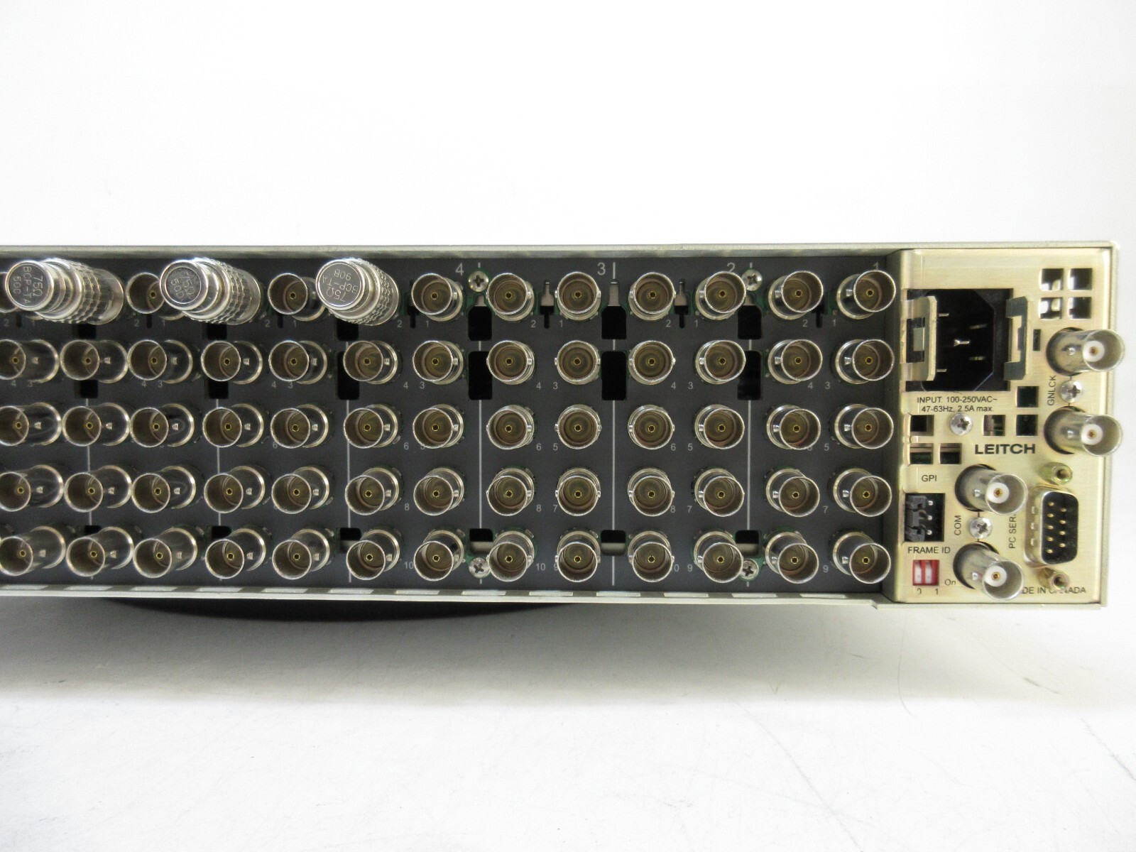 Leitech FR6802+ Module 6800 Plus Frames w/ 7x VCA6800+, 3x AES6800+C, 2x PSU