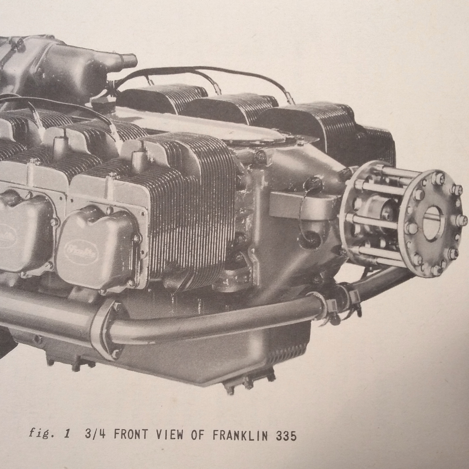 Original Franklin 335 cu.in. Series Operators Manual