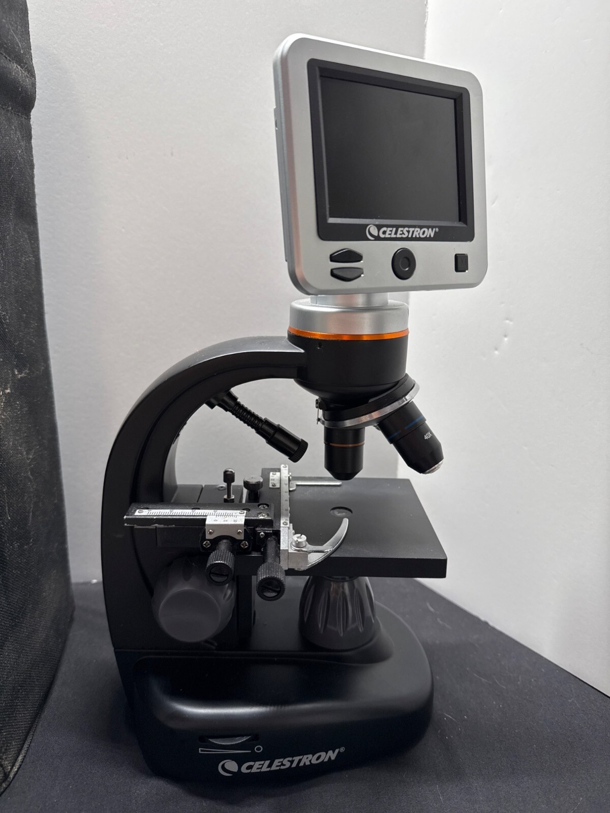 Celestron PARTS LCD Digital Microscope II Model #44341 W/ Slide Prep Kit & Carry