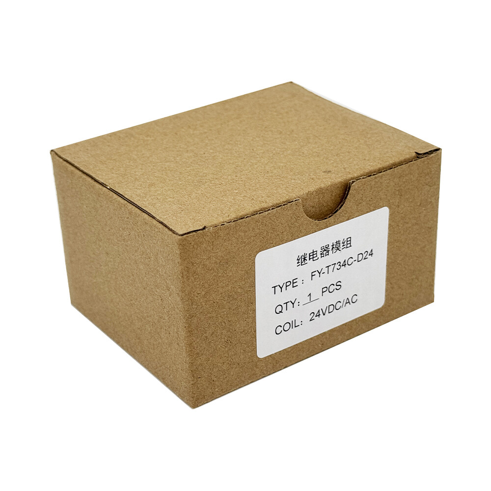 4 Channel Relay Module 1 SPDT DIN Rail Mount 24V DCAC Interface Relay Module