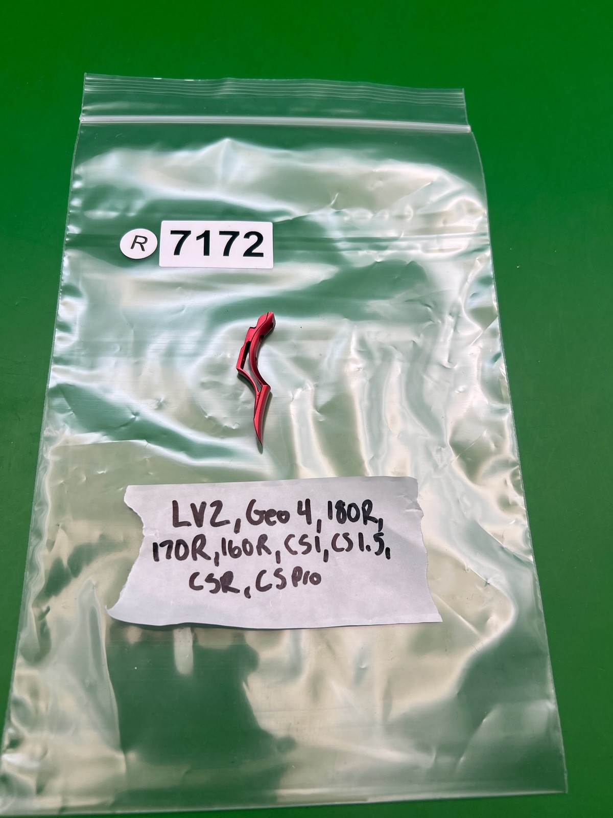 Planet Eclipse LV2 Geo 4 CS1 CS1.5 CSR CS Pro 180R 170R 160R Trigger Red