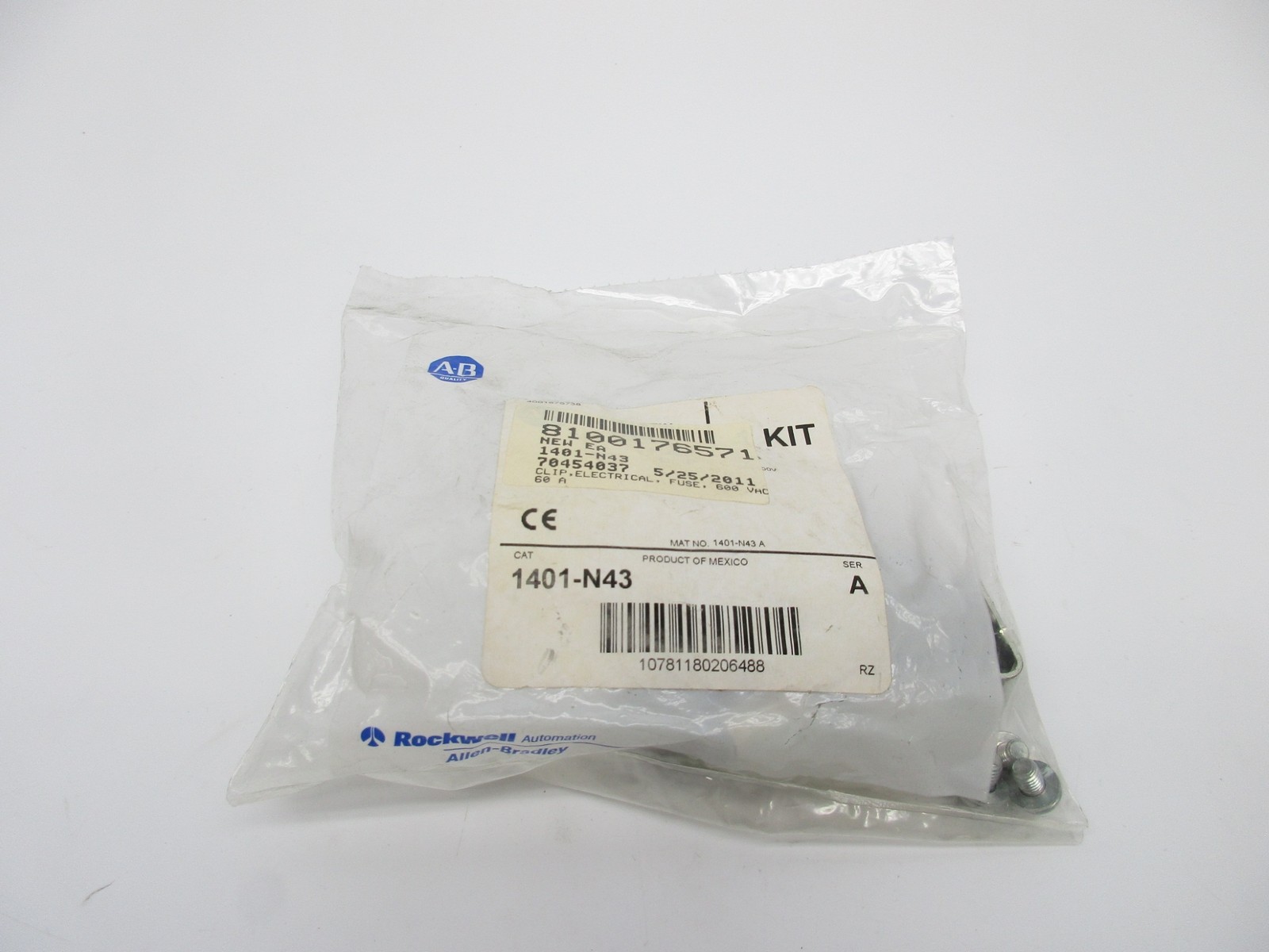 INDUSTRIAL SPARE PART 1401-N43 SER. A 600V 60A NSMP