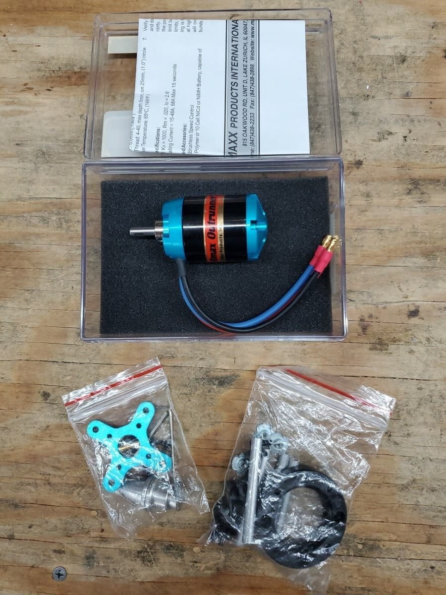 HC3528-1000 MPI Himax Brushless Outrunner Motor with Mounting Hardware