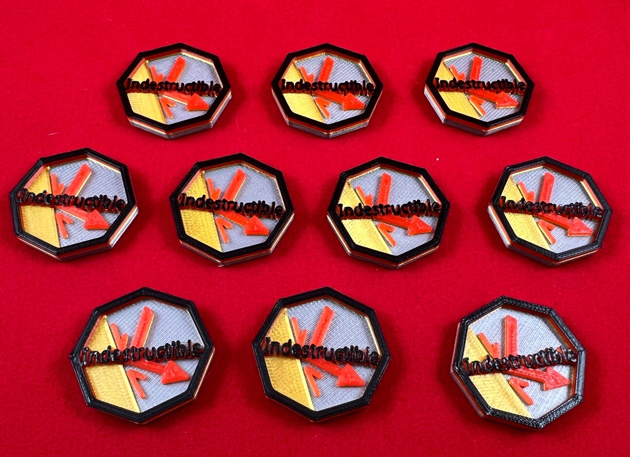 Indestructible Counters (10) - Compatible with Universal Counters Set for Magic