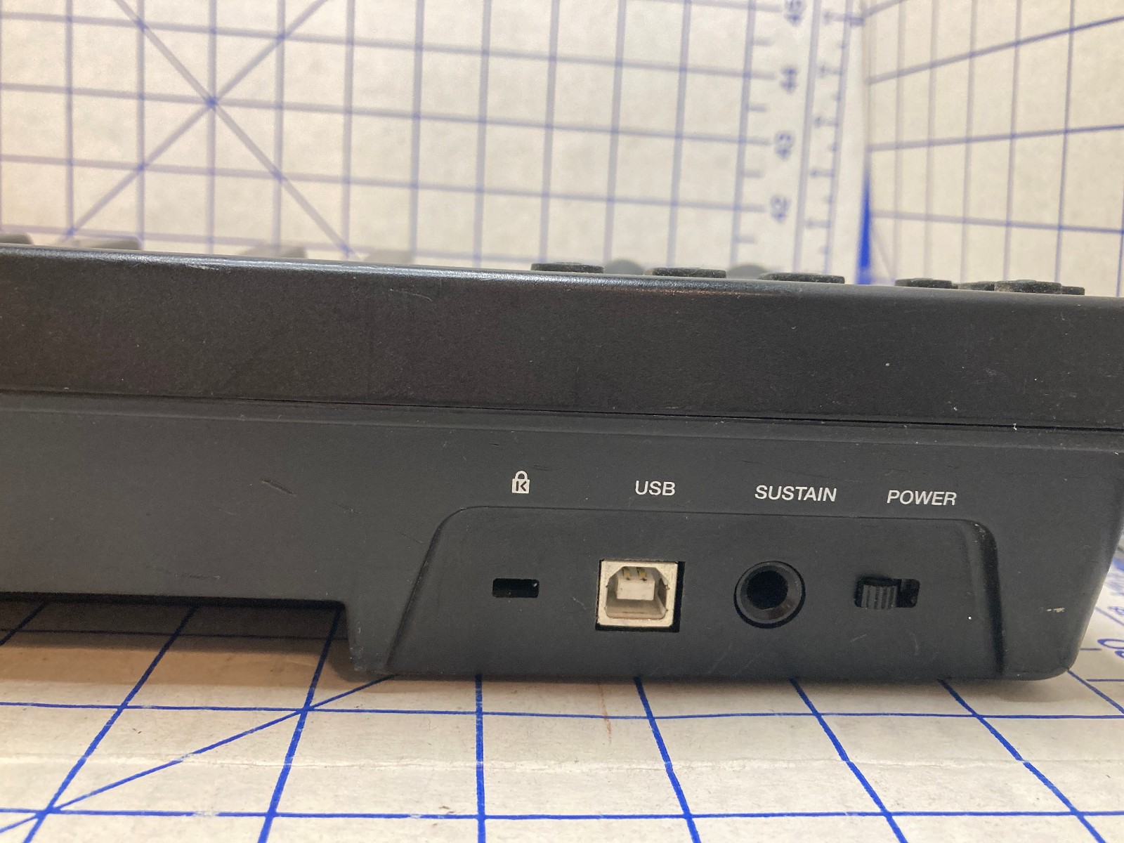 M Audio KeyStation 49 MK3 49 Key USB Powered MIDI Controller Tested Working Nice