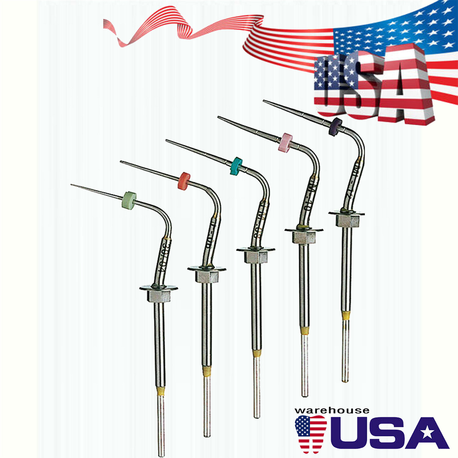USA Dental SybronEndo Buchanan System B Heat Pluggers Fill Obturation Tips
