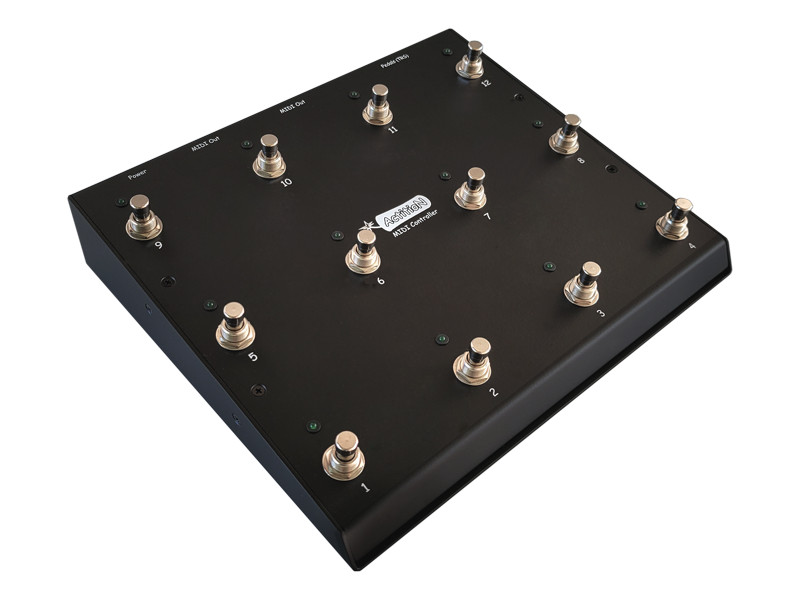 ActitioN 12 Button Universal USB+DIN Programable MIDI foot controller footswitch