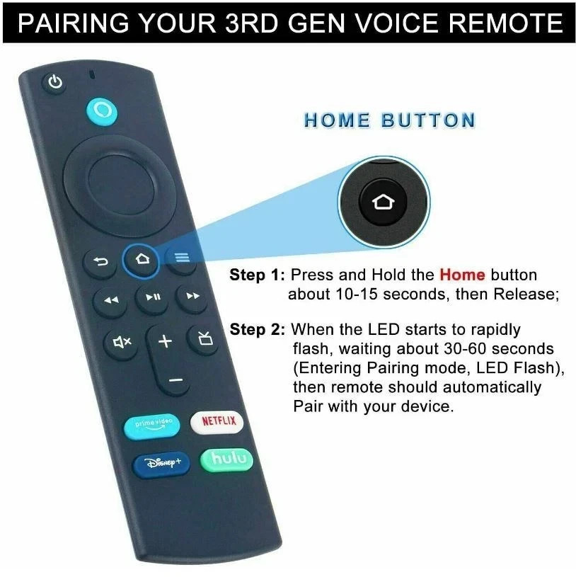 New Replace L5B83G For Amazon Fire TV Stick 4K Voice Remote Control Fire TV Cube