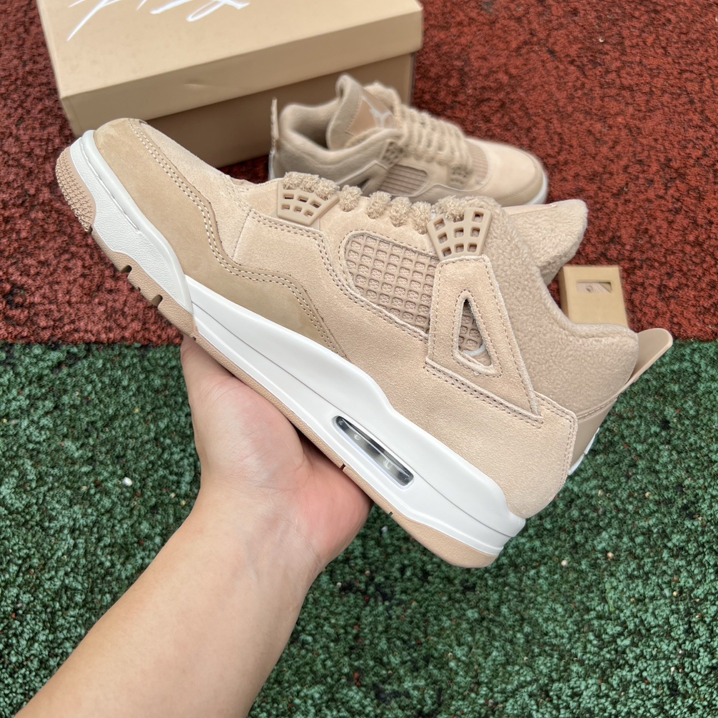 AJ 4 Retro Cozy Girl HV0823-200 Men's Shoe Sizes 4-13