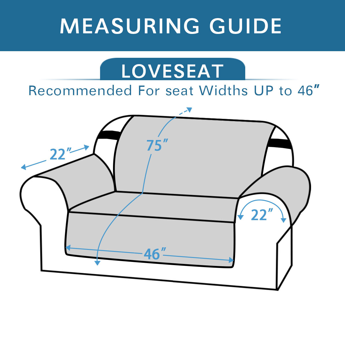 1/2/3 Seater Quilted Sofa Cover Waterproof Non Slip Couch Pet Protector Mat
