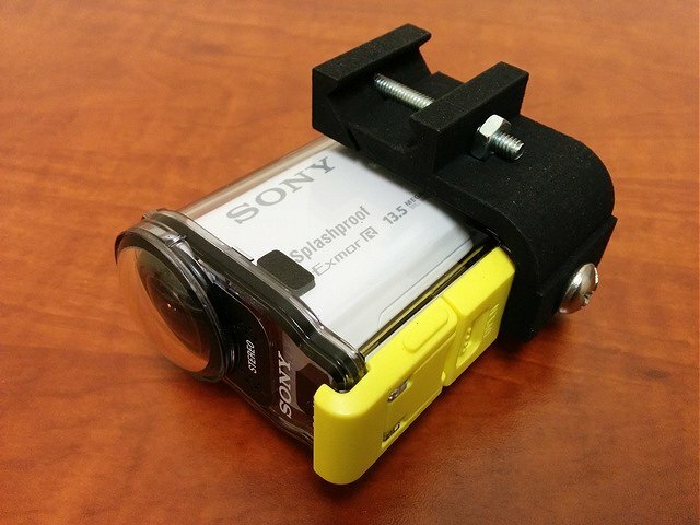 Airsoft3D Sony Action Cam Picatinny Mount Adapter (PT+)