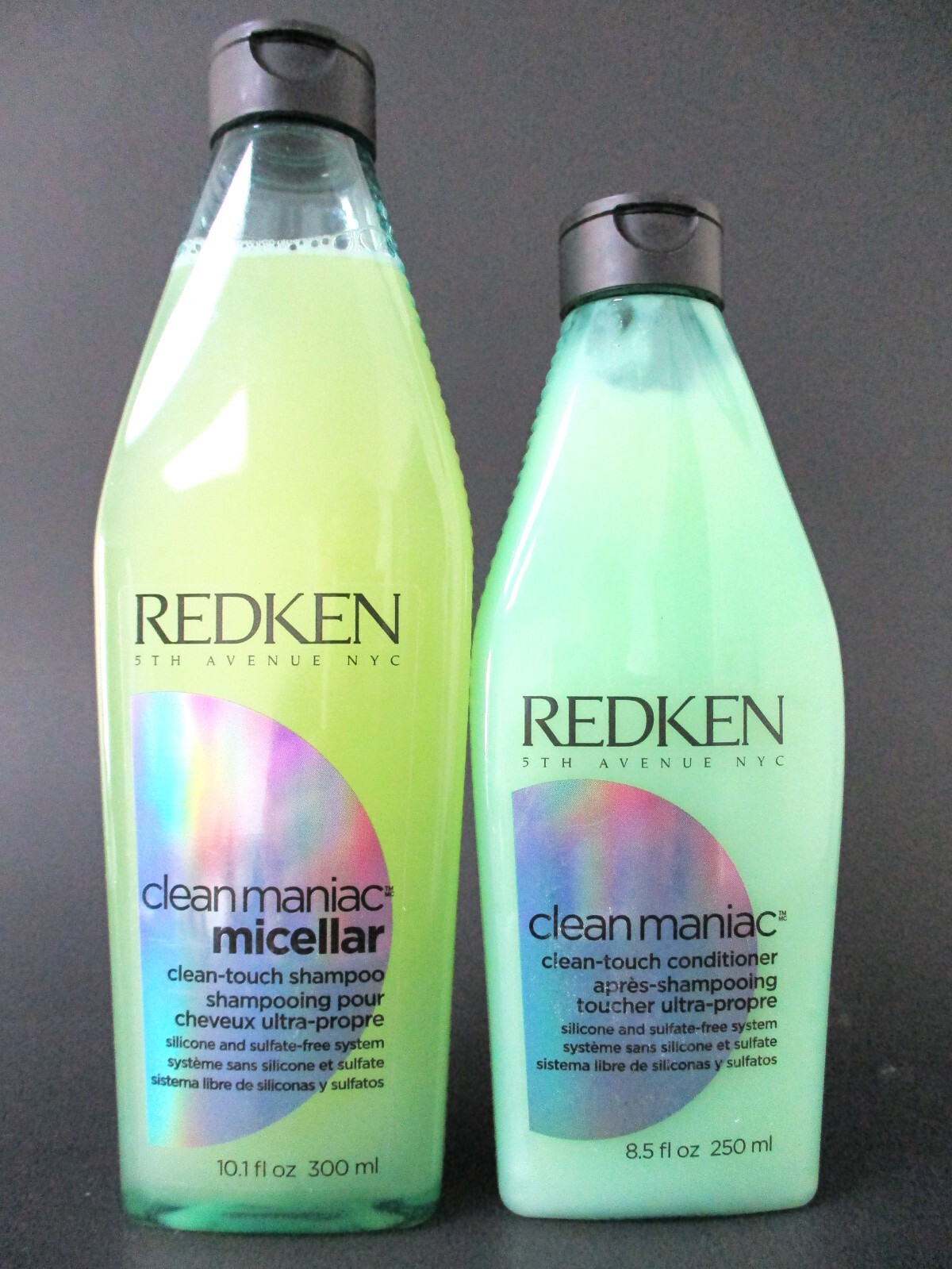 Redken Clean Maniac Micellar Clean Touch Shampoo 10.1 oz and Conditioner 8.5 oz