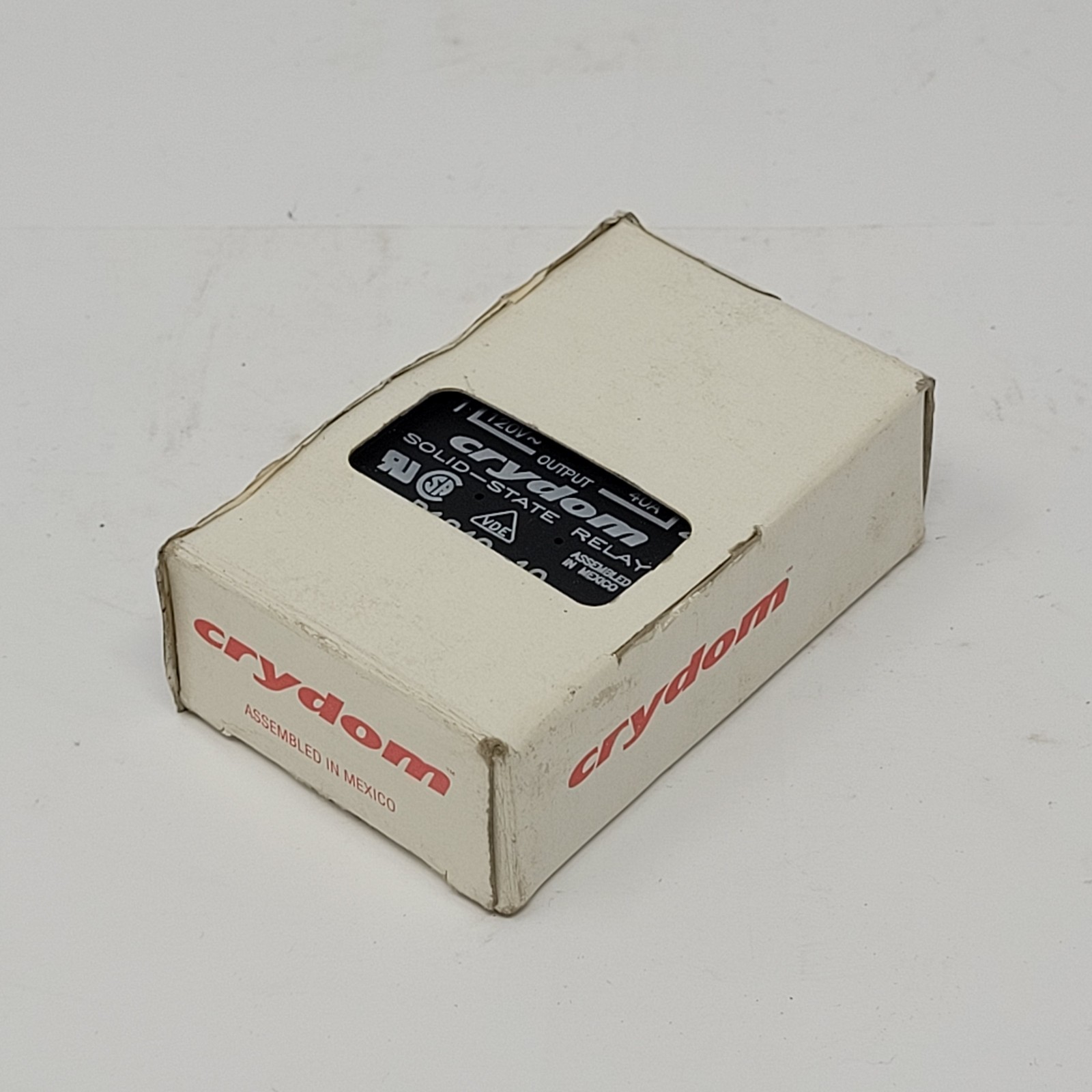 Crydom D1240-10 Solid State Relay, 3-32 Input Volts, 120 Output Volts - NEW