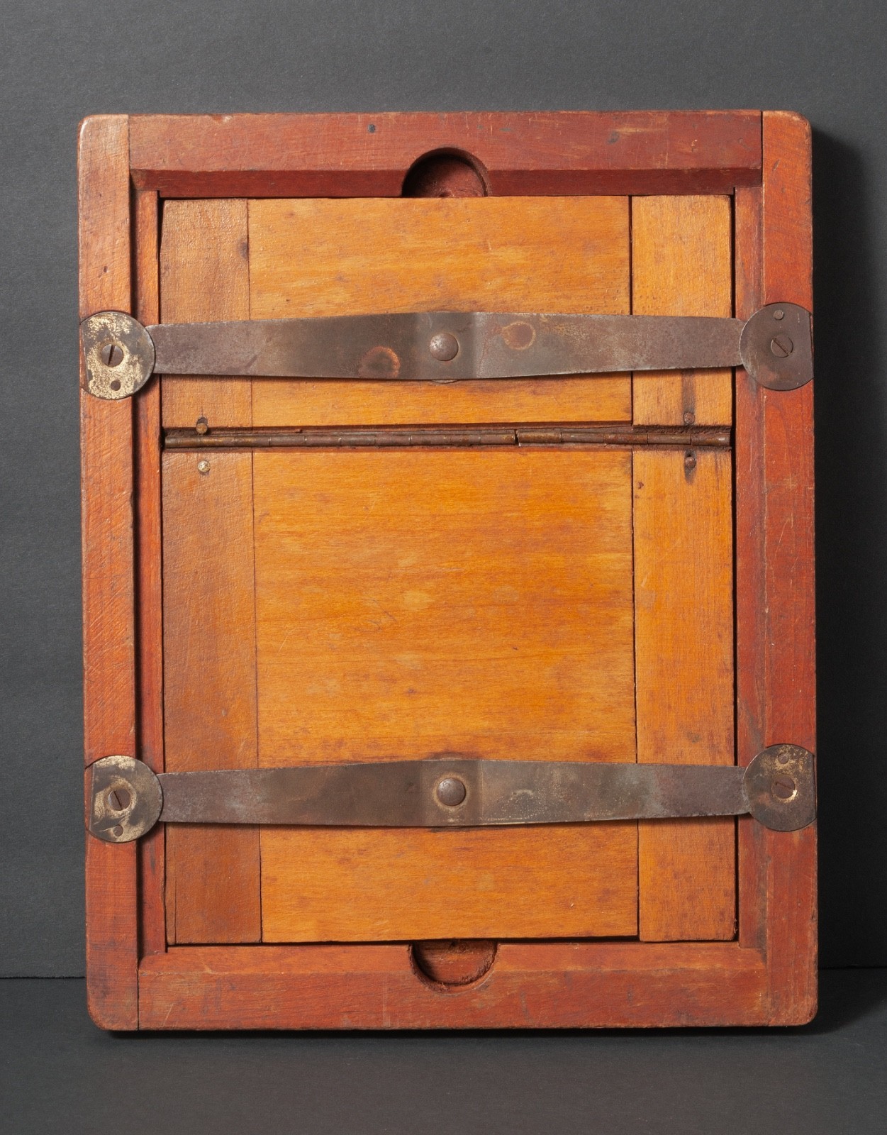 Antique Wood Metal Glass Negative Contact Photography Printing Frame Holder