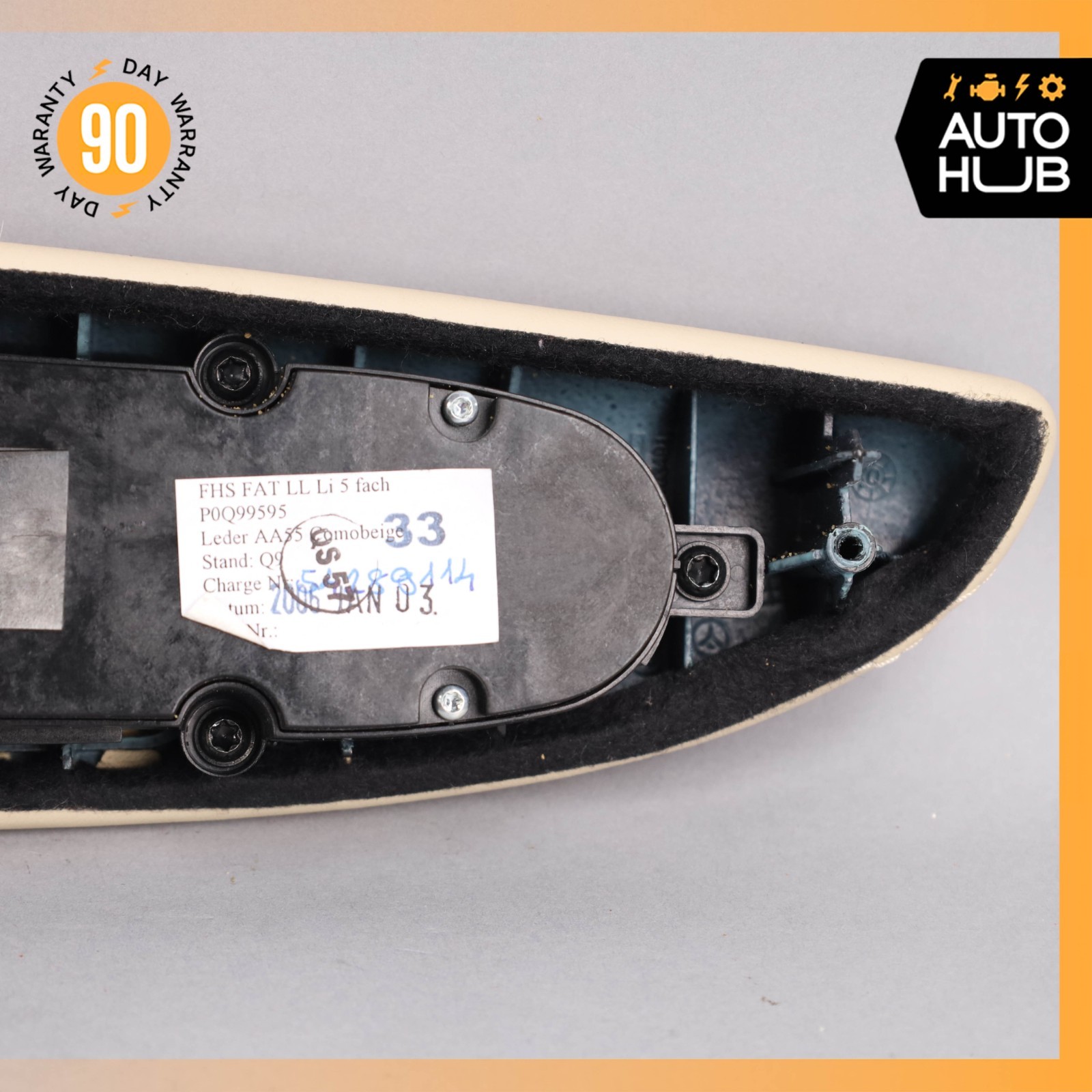 07-09 Mercedes W221 S550 Left Driver Master Window Switch Control OEM