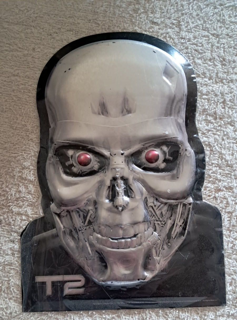 Lootcrate Metal Cut Out Of Terminator 2 T2