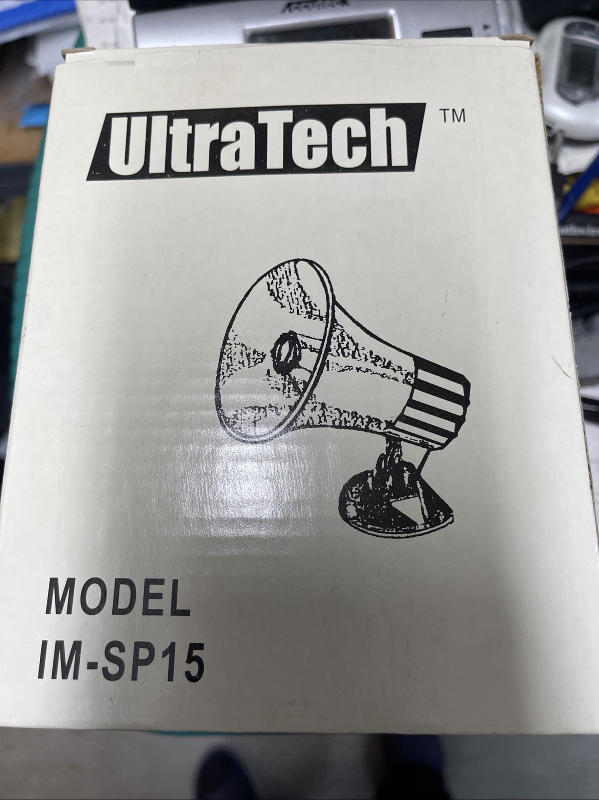 NEW OLD STOCK: UltraTech Home Siren Model IM-SP15; 15 Watts; Ready to Install
