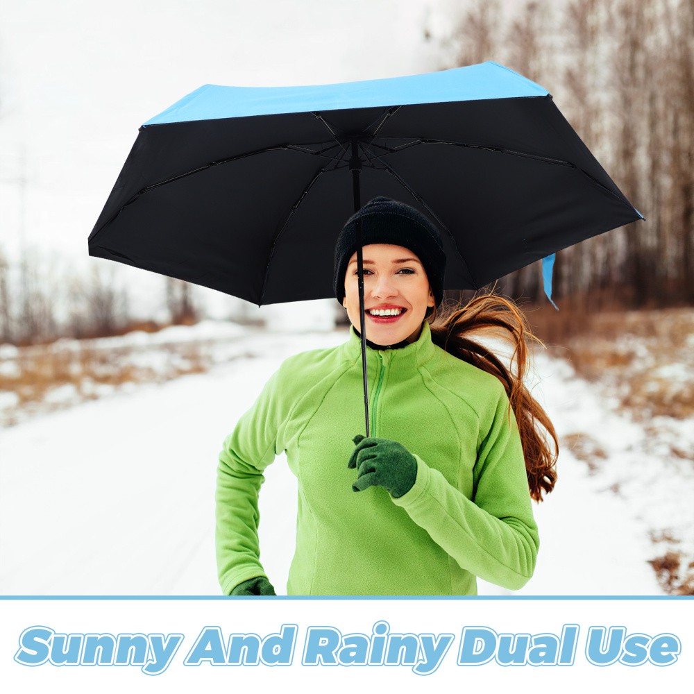 Mini Folding Umbrella Bridal Umbrellas for Weddings Foldable Automatic