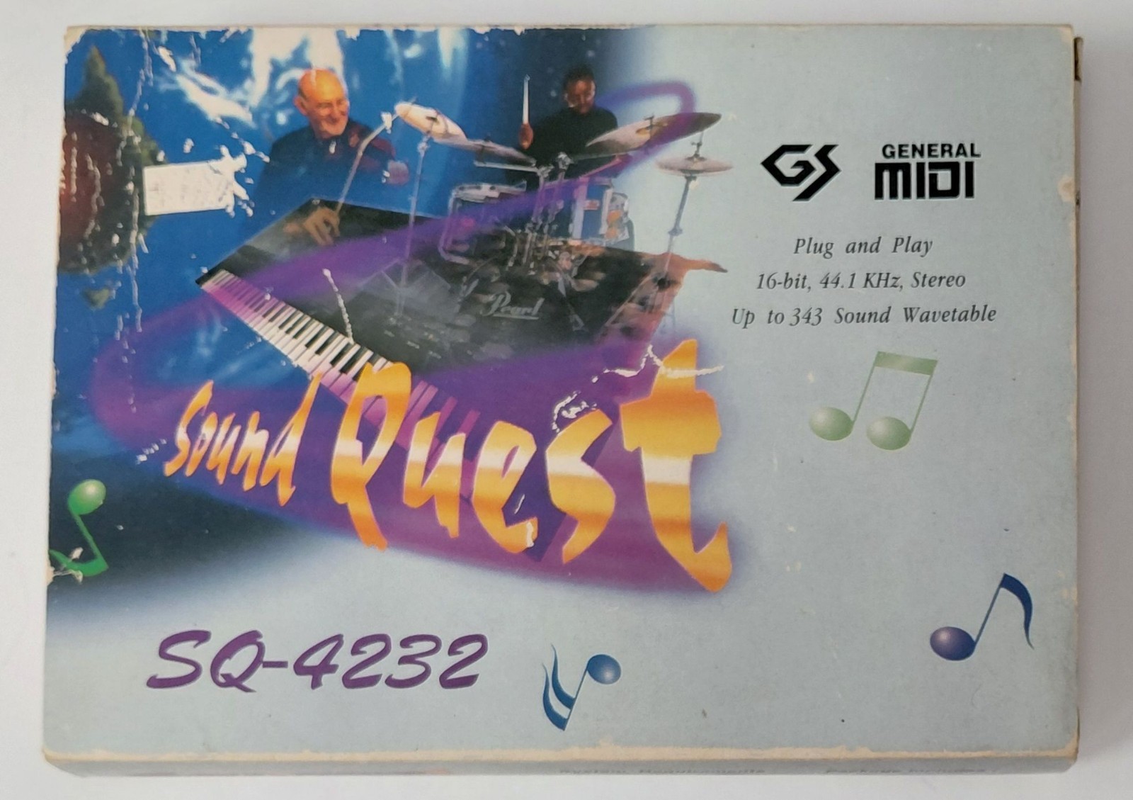 Chaintech SQ-4232 ISA Sound Card (CS4232, CS9233, Wavetable, Retro, Original Box, 1996)