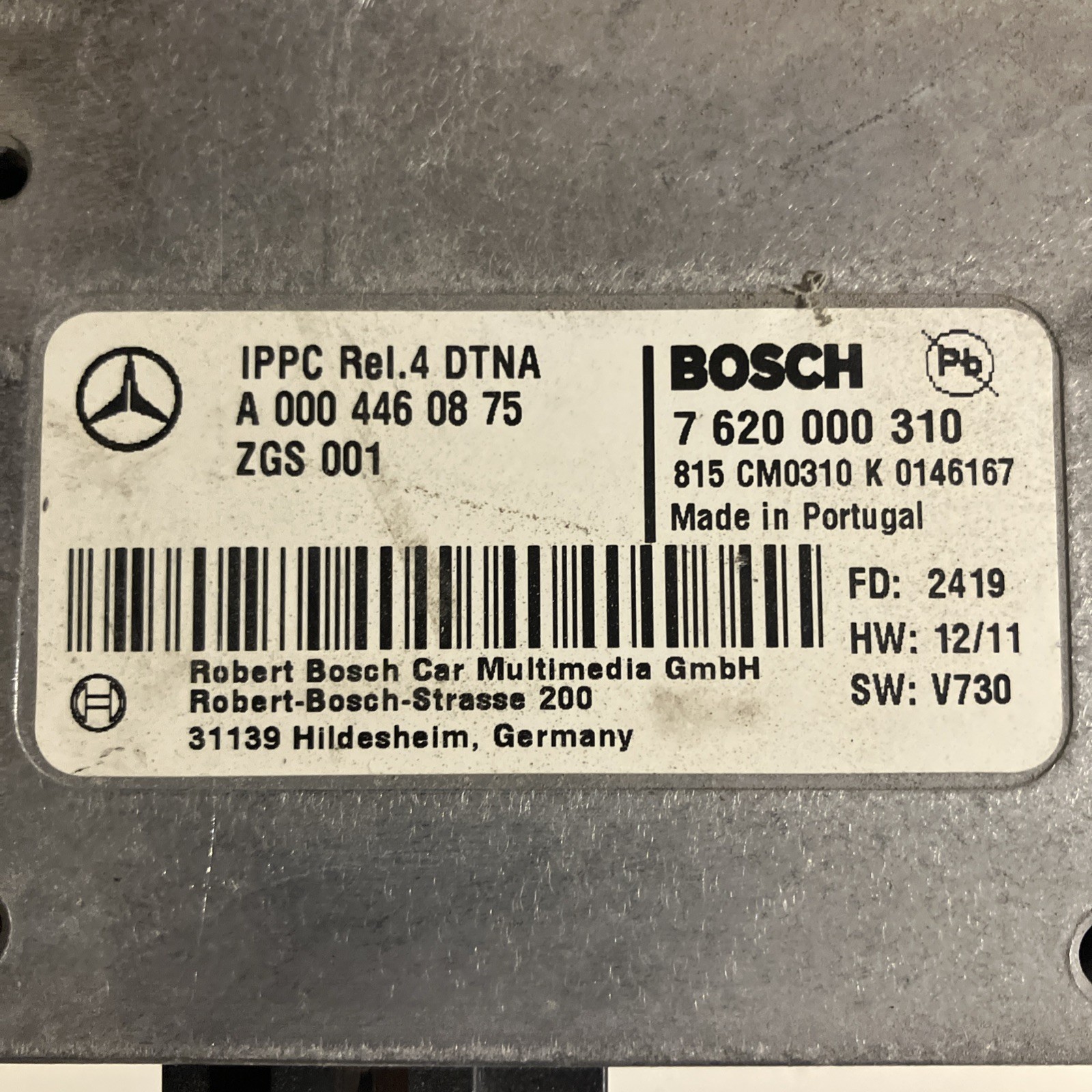 FREIGHTLINER CASCADIA Bosch Cab Control Module CECU | P/N A0004460875