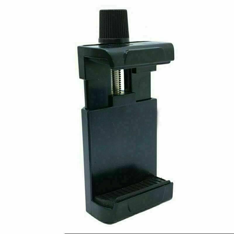 Adjustable Helmet Curved Side Mount Holder Bracket Stand For 4-7" Cell Phone