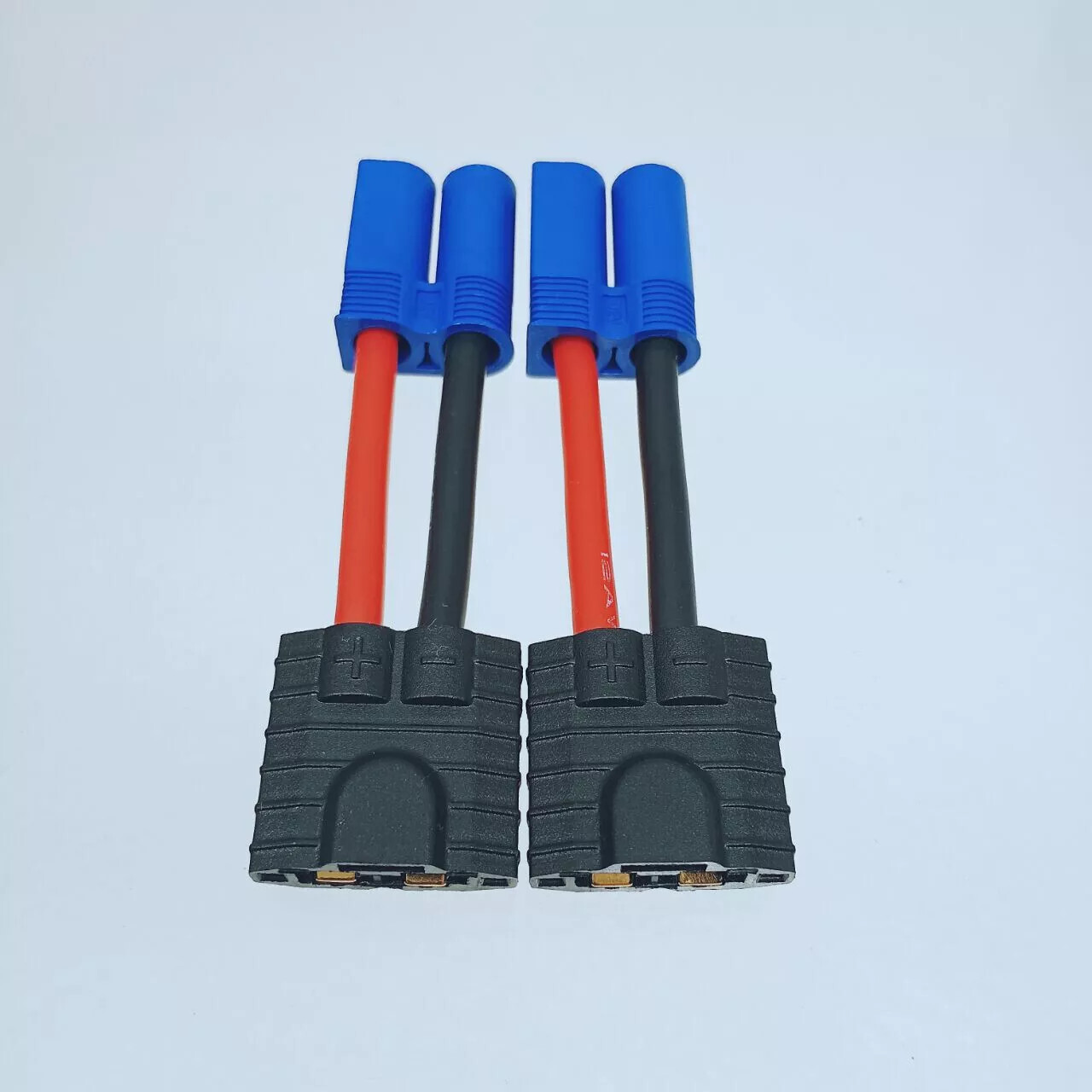 2pcs EC5 Male to New ID Charger Female Cable For Traxxas EZ-Peak 2s/3s/4s LiPo