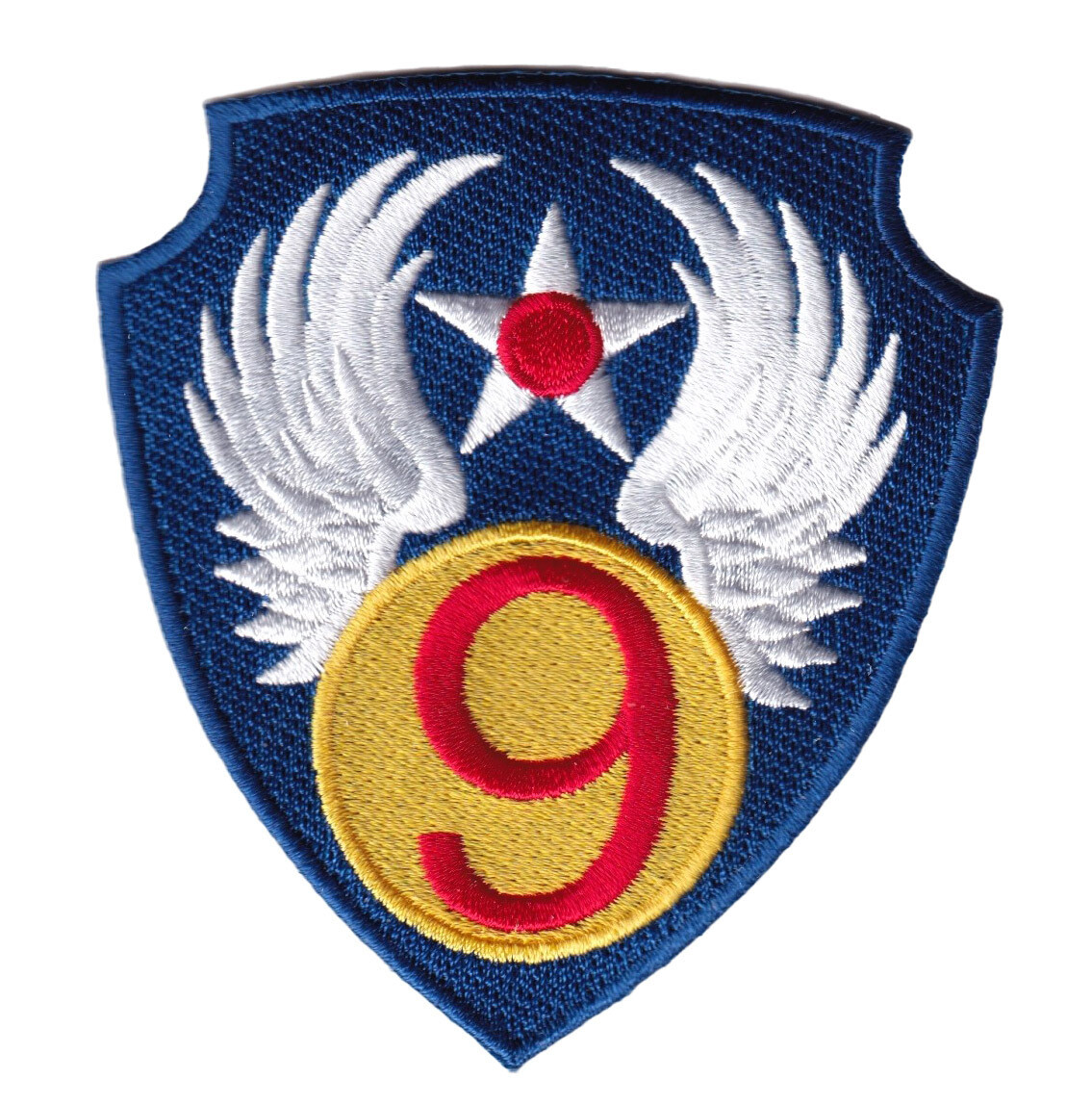 9th Air Force Patch – With Hook and Loop, 3.5"