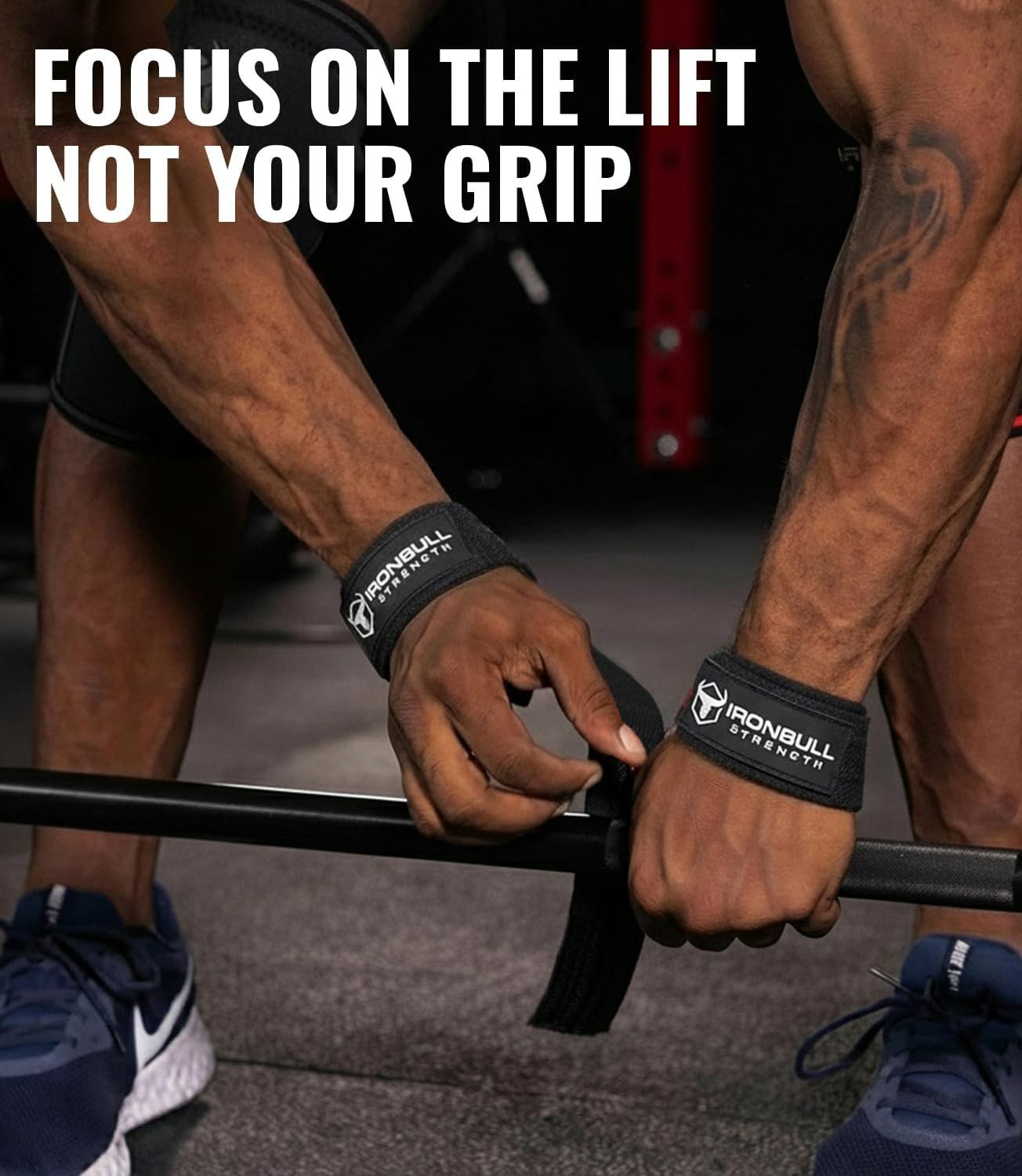 Lifting Wrist Straps with Padded Support for Ultimate Grip – One Size