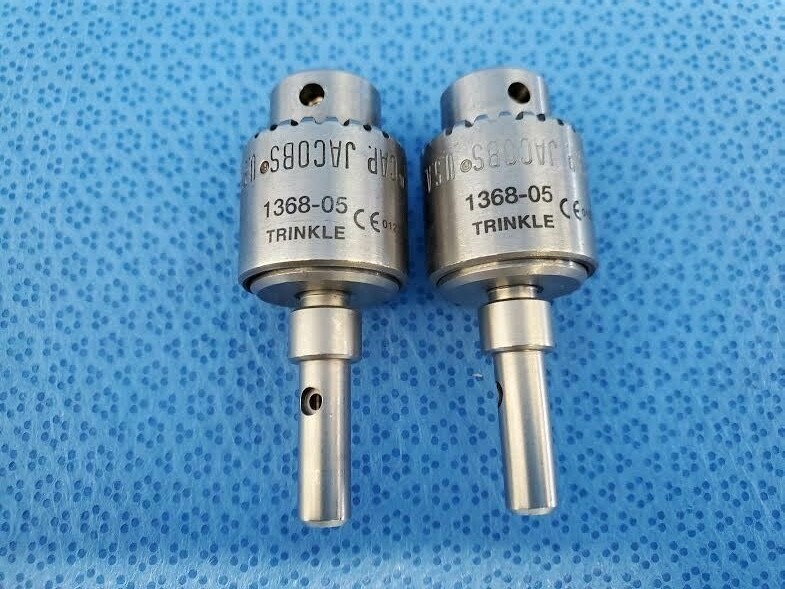 Set of 2 Zimmer 1368-05 Surgical Jacobs Trinkle Chuck Orthopedics