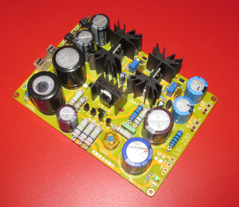High Voltage & Low Voltage Regulator Circuit Board 4 Electronic Vacuum Tube PAMP