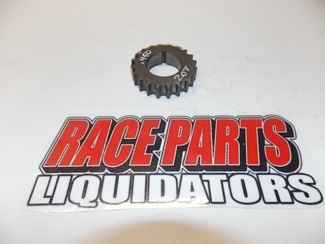20 tooth HTD Keyway drive / accessory pulley .450 wide race drag 070226-25