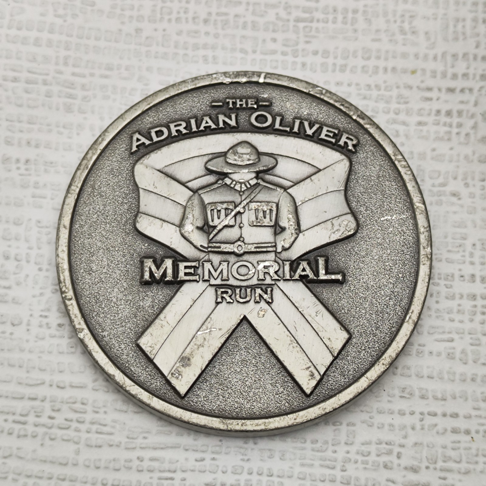 RCMP The Adrian Oliver Memorial Run Challenge Coin