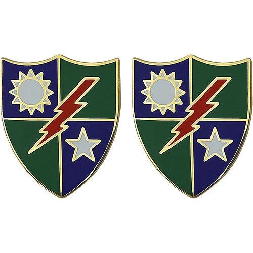 Army Crest DUI 75th Ranger Regiment: Infantry