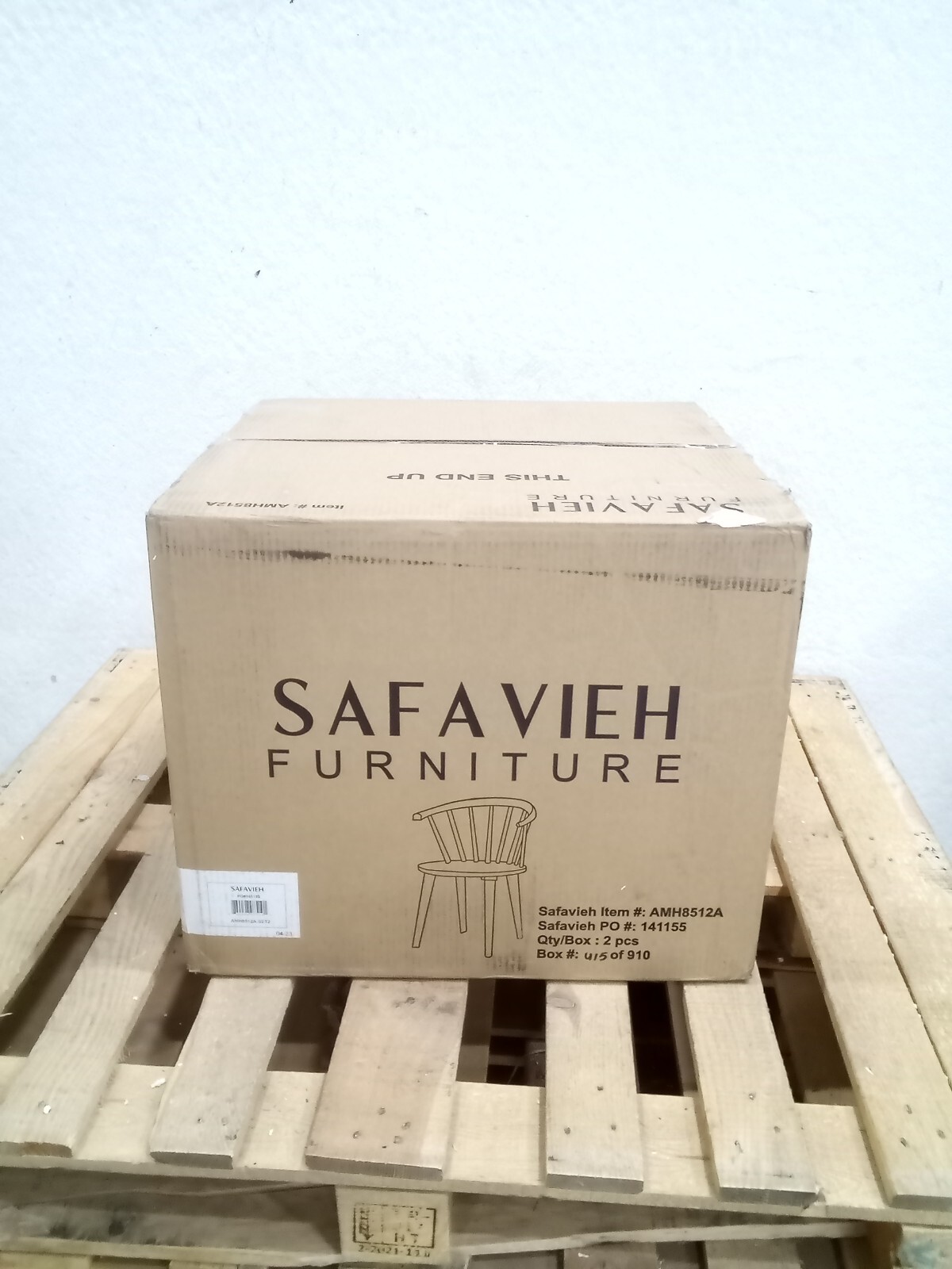 Safavieh Curved Spindle Side Chair, Reduced Price 2172722424 AMH8512A