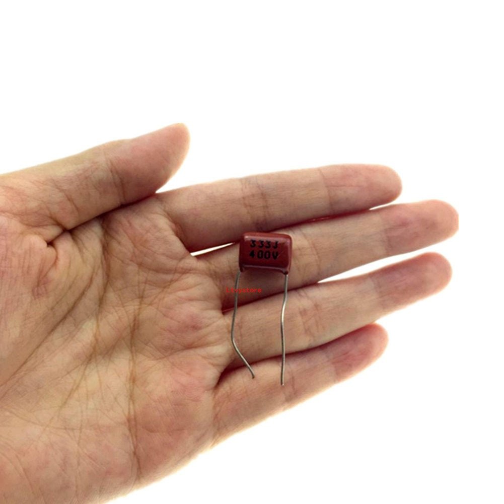 Polypropylene Capacitor Kit, 180Pcs 400V and 630V Metallized Polypropylene Fi...