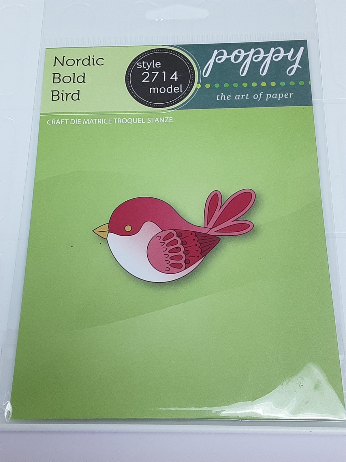 Poppy #2707 Nordic Love Bird 11 Die Set