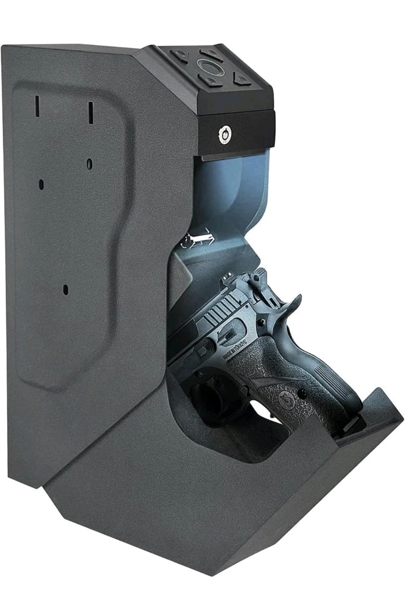 VERPROOF Biometric Gun Safe for Handgun Drop Down Pistol Safe