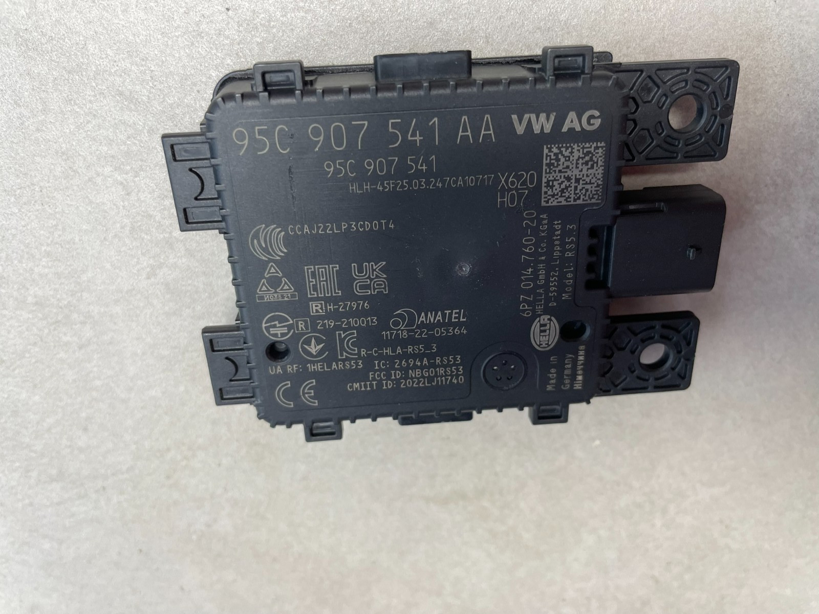 PORSCHE ACC RADAR SENZOR ECU DISTANCE CONTROL 95C907541AA GENUINE NEW