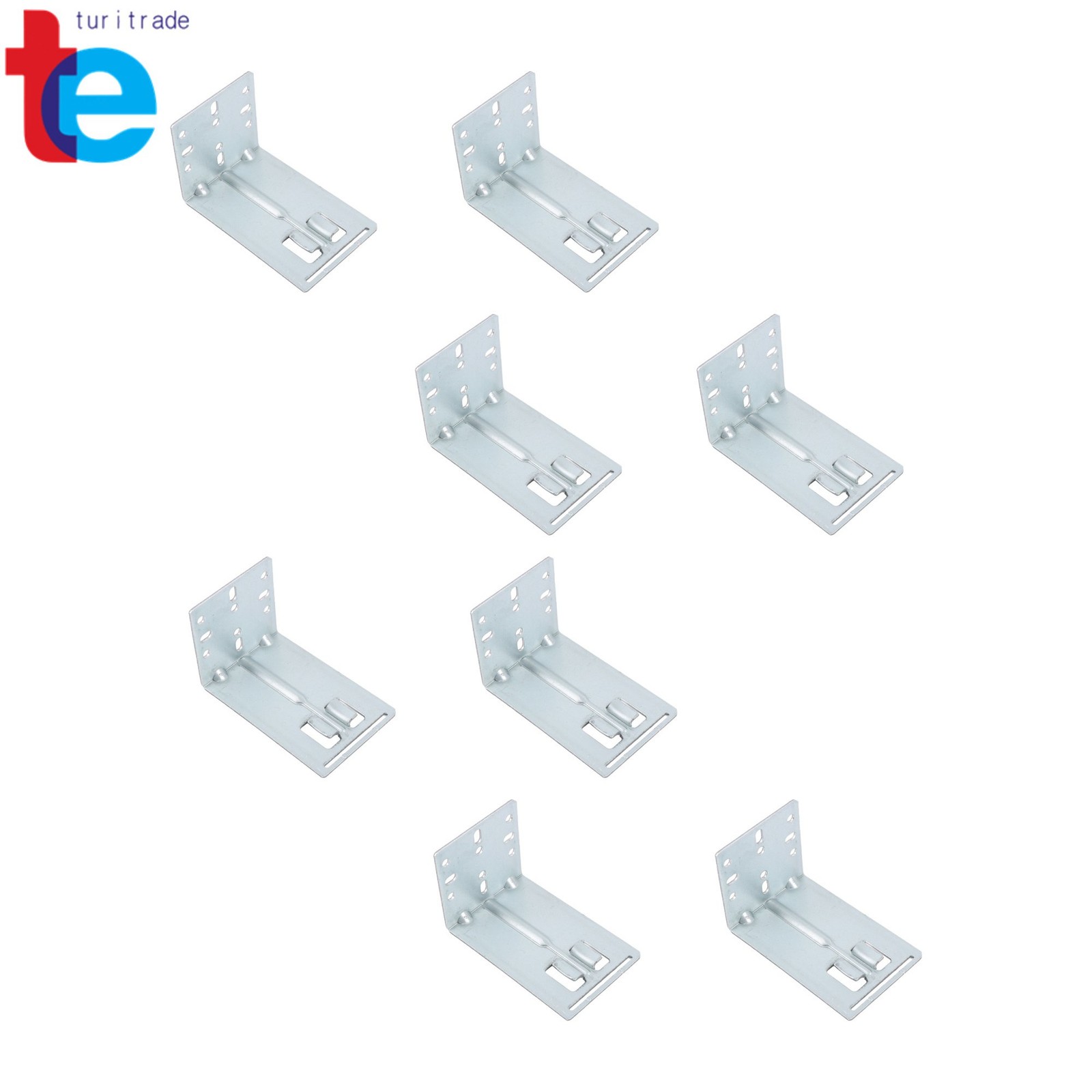 Concealed Undermount Drawer Runners 18" Soft Close with Mounting Screws
