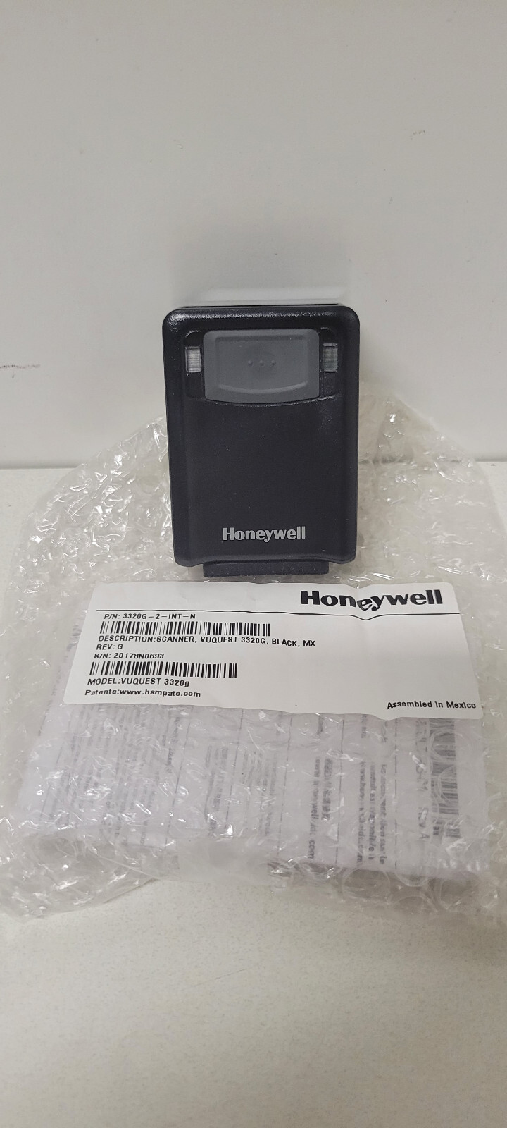 Honeywell VUQEST 3320g Hands-Free 1D, PDF and 2D Barcode Scanner