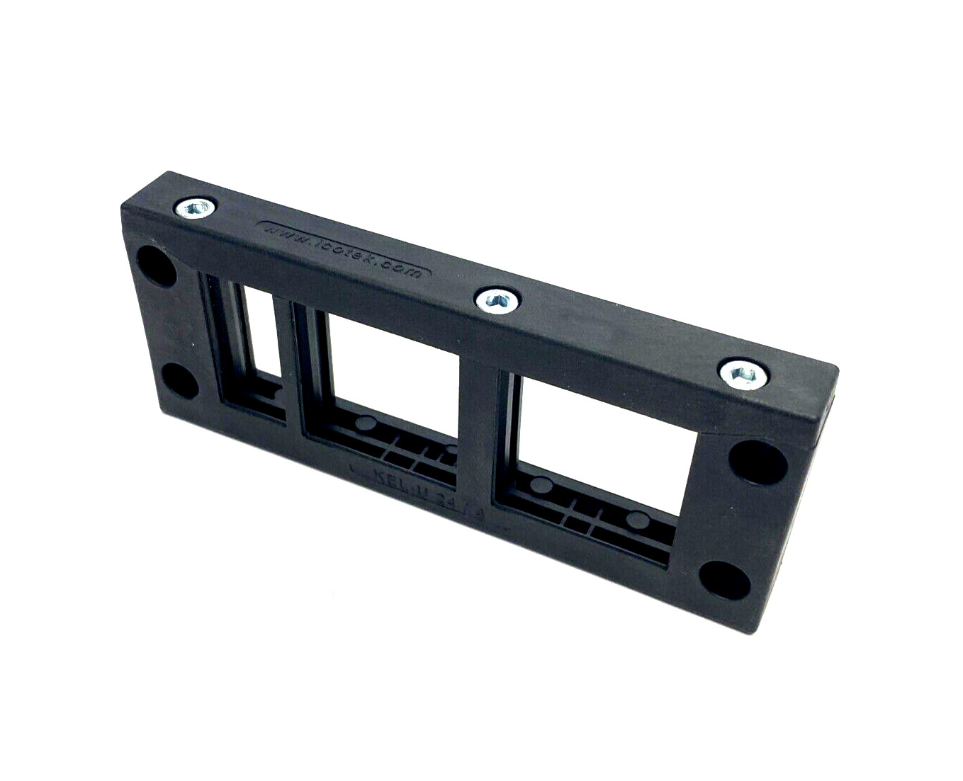 Icotek KEL-U 24/4 Split Multi-Cable Transit/Cable Entry Frame Black 54244