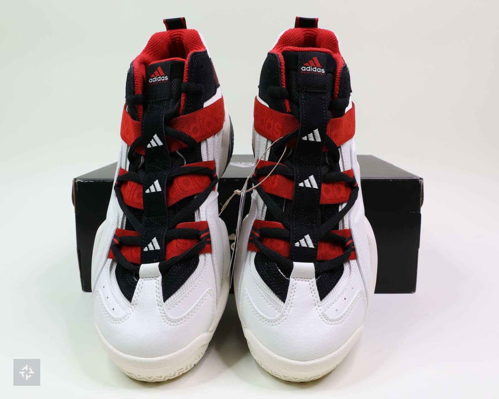 Adidas Top Ten 2000 White Red Black Basketball Shoes Men's Size 8.5-13 (FZ6224)
