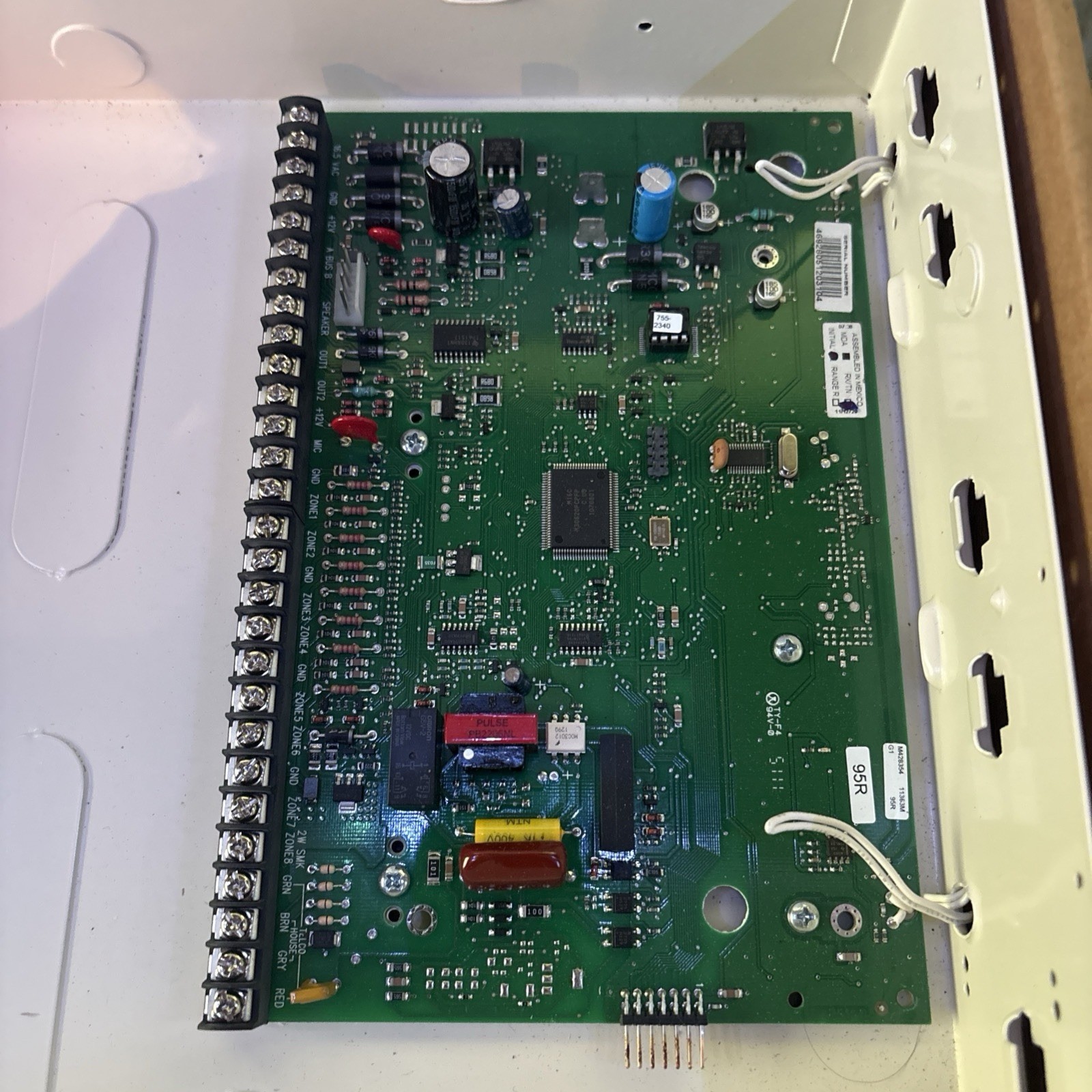 GE Concord 4 Security Panel 80-860-4 Wireless Crystal Package Missing Touchpad