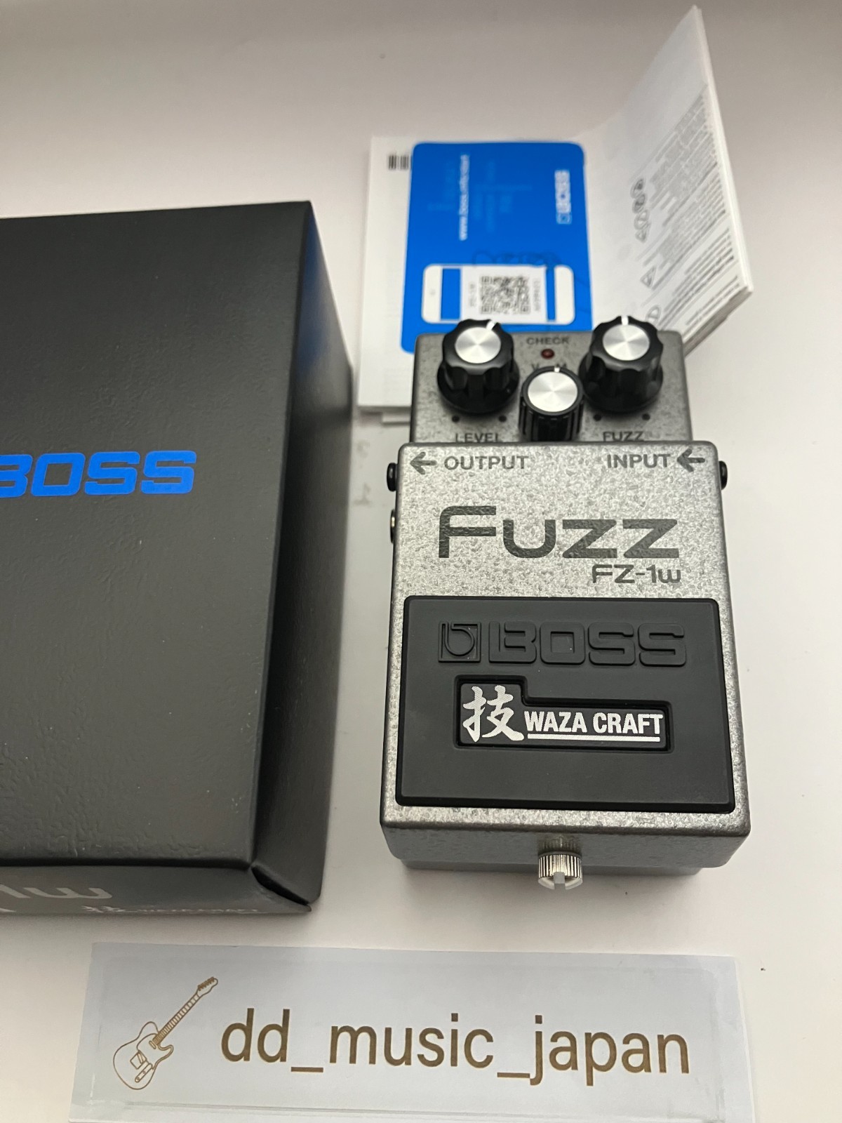 Boss FZ-1W Fuzz Waza Craft Guitar Effects Pedal w/Box Japan