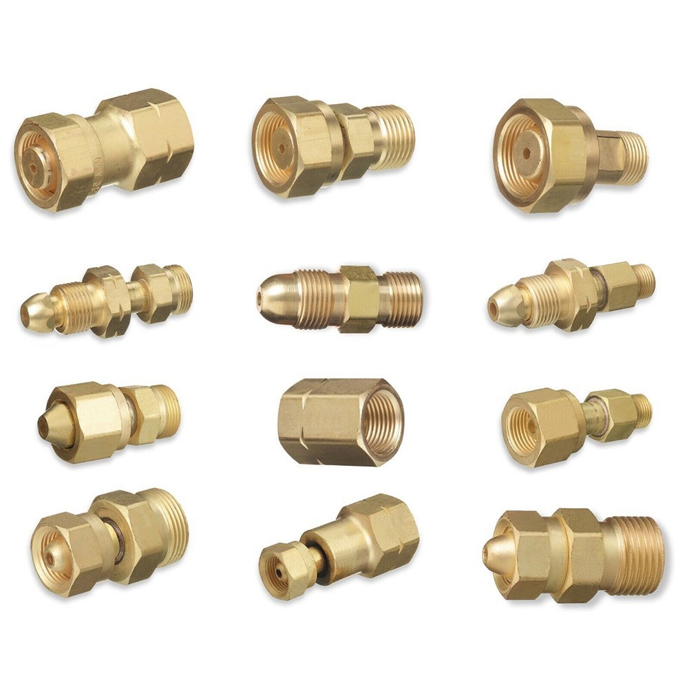 Smooth Operation Guaranteed with Our Reliable Brass Gas Adapters for Cylinders