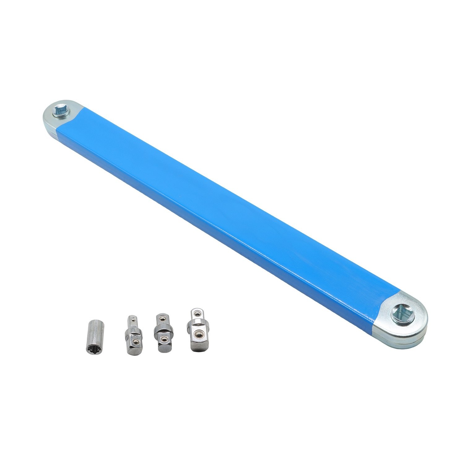 Socket Ratchet Spanner Extender with Adapters Offset Extension Wrench Set 3/8"