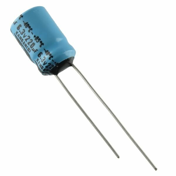 30pcs 220uF 6.3V 85C Electrolytic Capacitor Radial Leads USA SELLER
