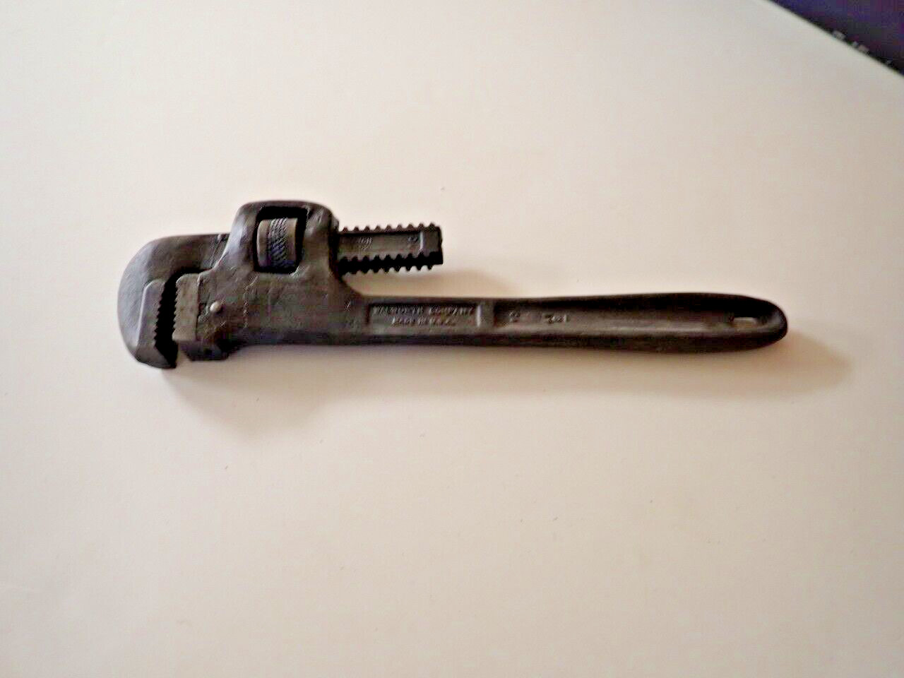 Vintage Walworth 10" Adjustable Pipe Wrench
